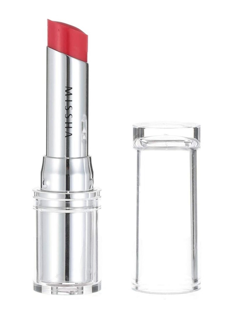 Misa Glossy Rouge Lipstick SPF13 Red Dress 4 g - Image 1