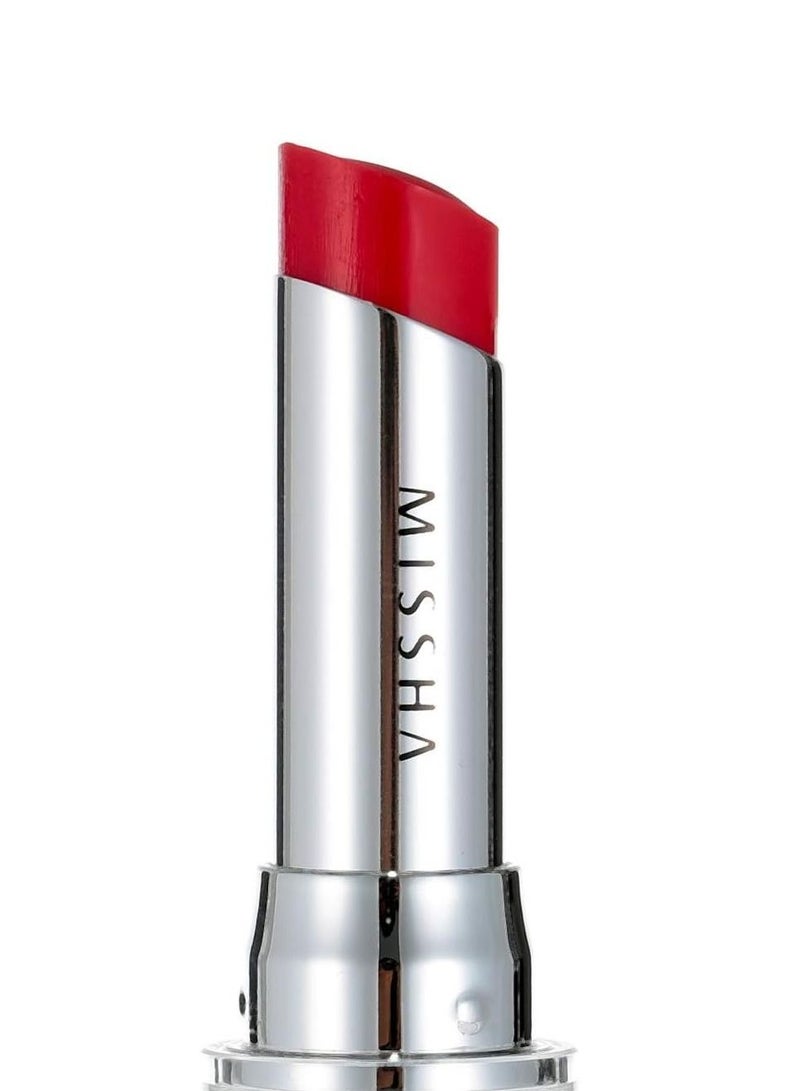 Misa Glossy Rouge Lipstick SPF13 Red Dress 4 g - Image 2