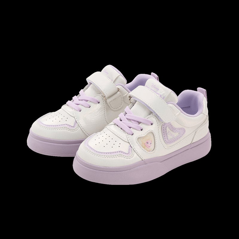 Disney Genuine Goods Children'S Shoes 2025 Spring New Girls White Shoes Student Casual Board Shoes Aisha Girls Shoes - Image 1