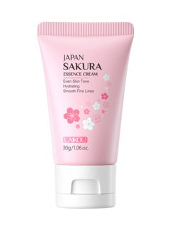 Laikou Sun Cream Spf50, Sakura Spf 50 Face Moisturiser for Daily UVA UVB - Moisturizing Suncream for Oily Skin - No White Cast & Non-Greasy Lightweight Texture - Lotion Sunscreen Even Skin Tone 30g  - Image 1