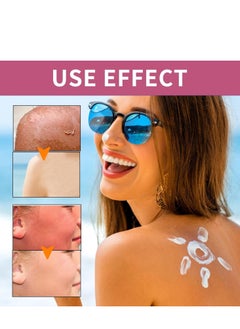 Laikou Sun Cream Spf50, Sakura Spf 50 Face Moisturiser for Daily UVA UVB - Moisturizing Suncream for Oily Skin - No White Cast & Non-Greasy Lightweight Texture - Lotion Sunscreen Even Skin Tone 30g  - Image 5