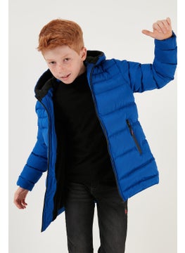Lela Zippered Pocket Hooded Puffer Coat Boys' Coat 6492324  - Image 1