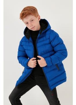 Lela Zippered Pocket Hooded Puffer Coat Boys' Coat 6492324  - Image 3