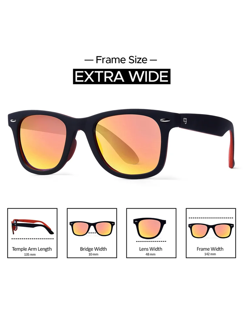 Woggles  Modern Voyager Polarized Sports Sunglasses|100% UV Protection  | Best Price UAE