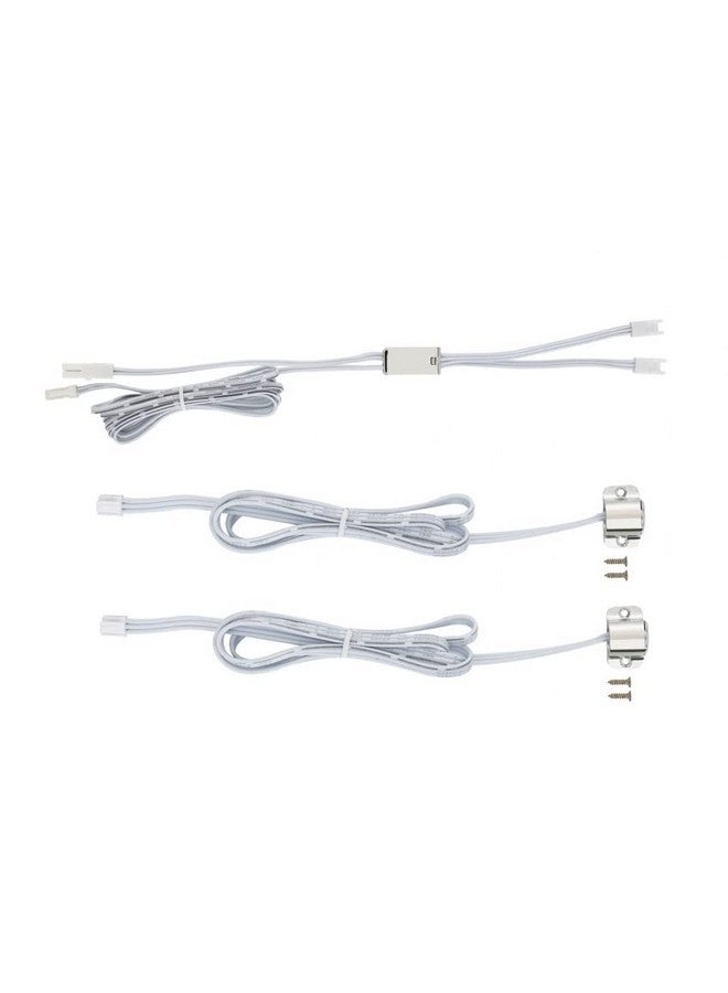 Quick Sense (QS-WR12) Dual Intelligent IR Door Sensor | Auto On/Off Motion Sensor for Wardrobe, Cabinet & Closet Lights | 12V/24V DC, High Power Capacity, Sleek Silver Finish, Smart Detection - Image 3