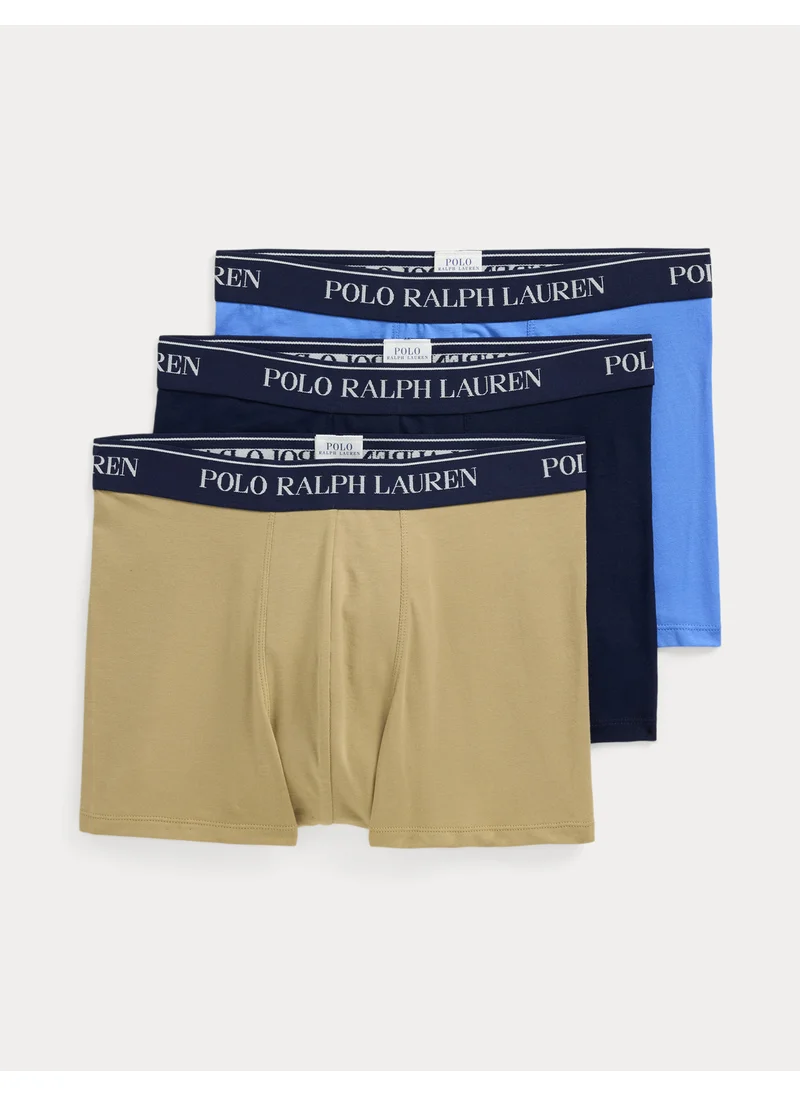 بولو رالف لورين 3 Pack Logo Band Trunks