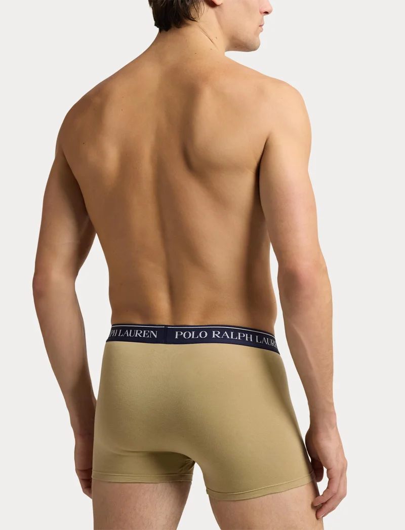 POLO RALPH LAUREN 3 Pack Logo Band Trunks