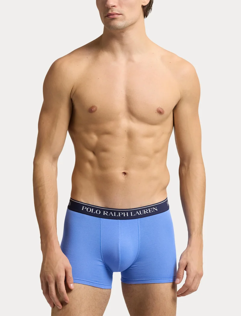 POLO RALPH LAUREN 3 Pack Logo Band Trunks