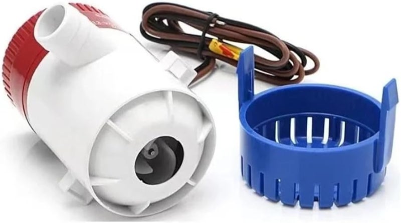 12V 750GPH Submersible Bilge Pump Mini Electric Water Pump For Boat Seaplane Motor Homes - Image 5