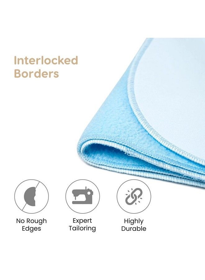 Baby Dry Sheet;Mattress Protector (Waterproof;Quick Drying;Extra Absorbent;Reusable) Pack Of 2 (Medium (70Cm X 100Cm) Pink & Sky Blue) - pzsku/Z1FC285D6E5079791EC91Z/45/_/1692273644/b732eff1-9c70-4e71-a7f6-3389d3f04929