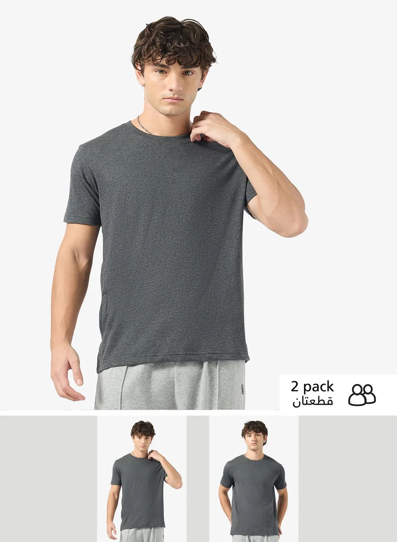 Pack of 2 Round Neck T-Shirt