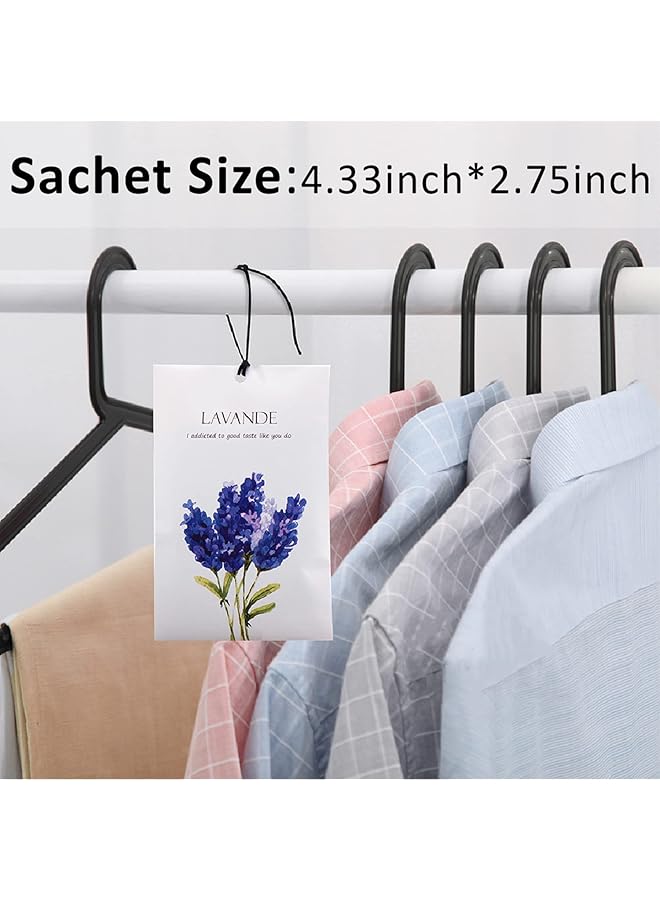 erorex Lavender Sachet 1Box 12Pcs Lavender Dried Flower Bag Scent Sachet Drawer Freshener Lavender Closet Air Freshener Scented Drawer Deodorizer Freshener For Drawers Closet Home Car Fragrance Product - Image 3