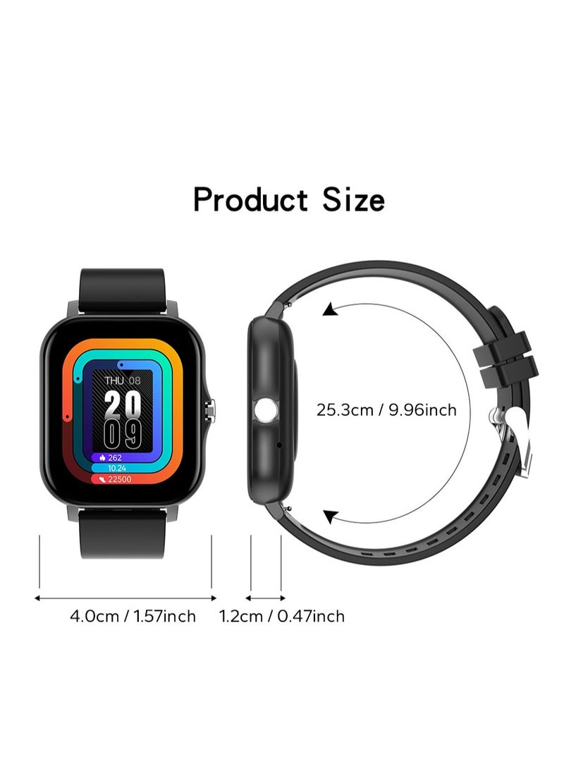 AROAQ Smart Watch, GoldSemilan Waterproof Fitness Tracker Watch, Bluetooth Calls Digital Smartwatch, Large Display Wristwatch Watches For Men And Women - Image 4