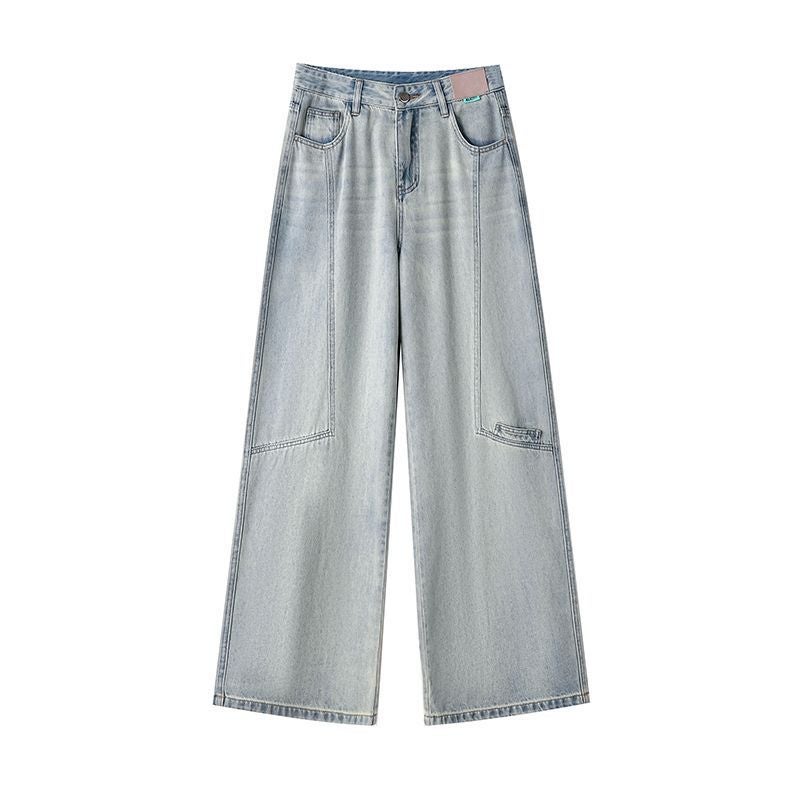 Unisex Casual Daily Denim Jeans - Image 5