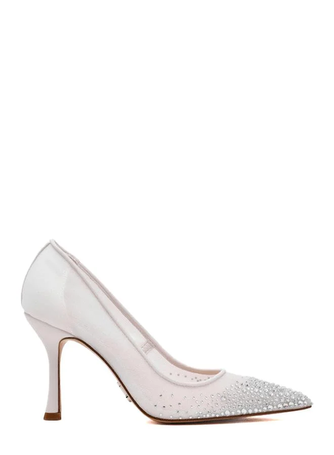 Steve Madden Chantelle Ivory Women's High-Dress Shoes