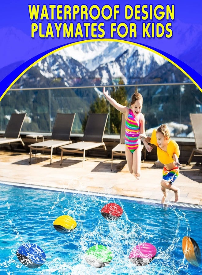 Jerify 30 Pack Mini Footballs Bulk 5 Inch Spiral Foam Football Small Soft Sports Toy for Indoor Outdoor Kids Foot Ball Play Game Foot Ball Party Supplies - Image 4