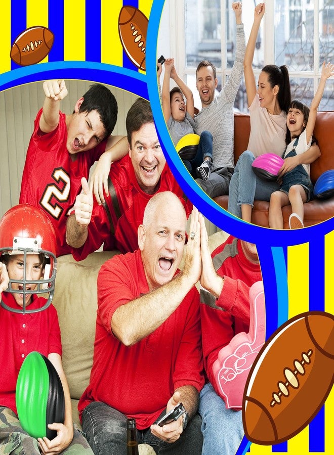 Jerify 30 Pack Mini Footballs Bulk 5 Inch Spiral Foam Football Small Soft Sports Toy for Indoor Outdoor Kids Foot Ball Play Game Foot Ball Party Supplies - Image 5