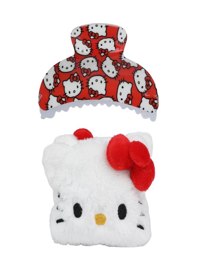 Bioworld Hello Kitty 2-Pack Women's Hair Clip Set - Image 1
