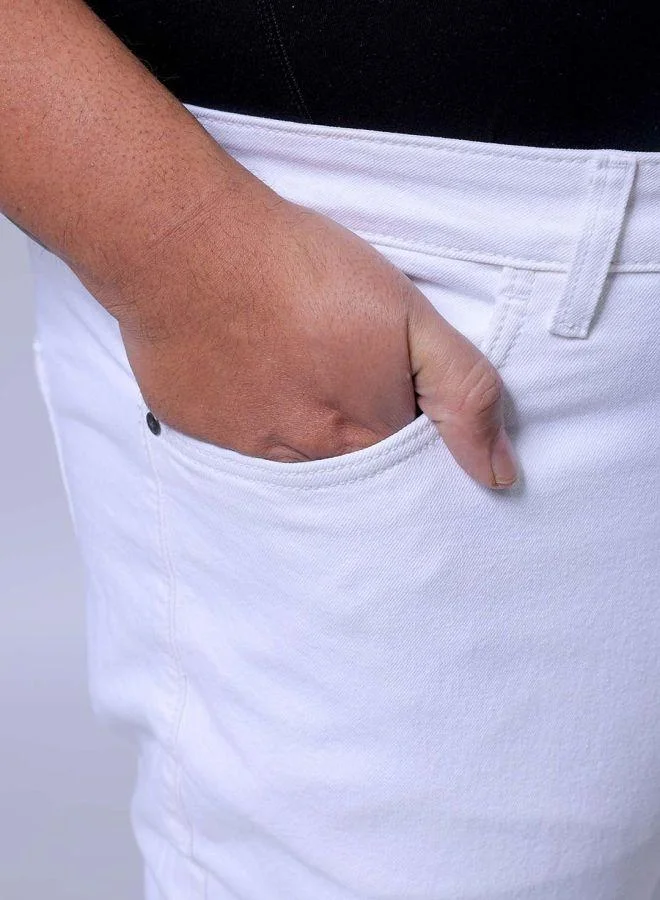 HARDSODA  Men Plus Size Bootcut Solid Mid-Rise Stretchable Jeans for Men | Best Price UAE