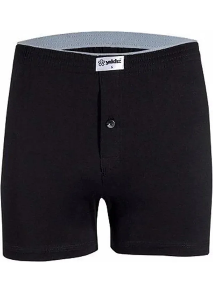 Yıldız Star Men's Combed Cotton Towel Waist Plain Boxer 43 - 9 Pieces