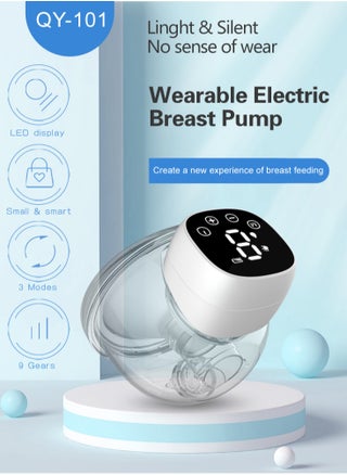 Portable electric breast pump with 3 levels and 9 gears, with LED display screen for more convenient operation - pzsku/Z1FC330B9EF83D21AB7A1Z/45/_/1699769181/33195cc6-a9e6-4fd9-b8e7-0735627878c4