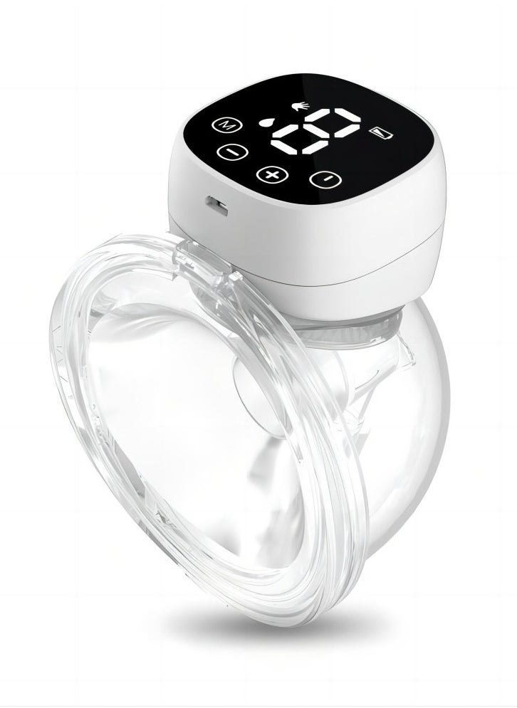 Portable electric breast pump with 3 levels and 9 gears, with LED display screen for more convenient operation