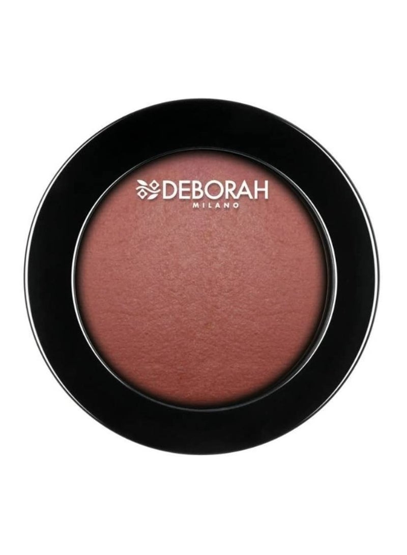 DEBORAH Hi Tech Blusher Shade 58 Natural Radiant Cheek Color Smooth Blendable Long Lasting Powder Blush - Image 1