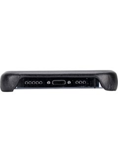 PLM Apple iPhone 14 Pro Compatible Leather Card Holder Back Cover Rock Rst1 Black  - Image 4