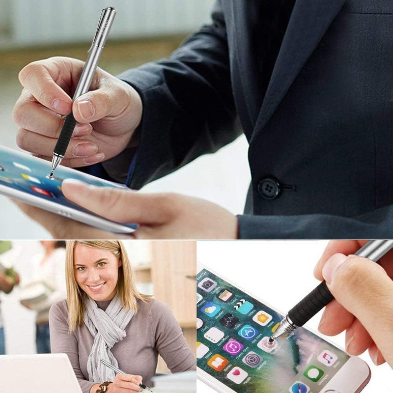 Mixoo Stylus Pen for Touchscreen, 2-in-1 Disc and Fiber Tip Sensitivity and Precision, Stylus for iPad, iPhone Tablet Phone Chromebook All Touch Screens Devices - Image 5