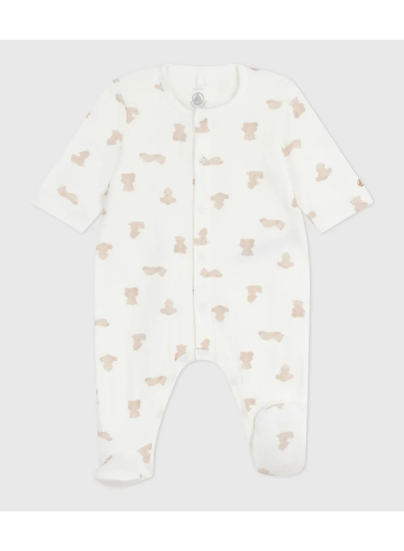 بيتي باتو Babies' printed tube knit pyjama suit