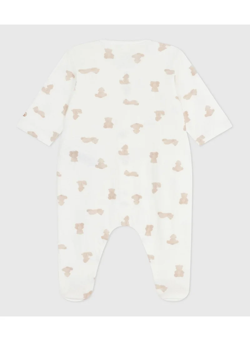 بيتي باتو Babies' printed tube knit pyjama suit