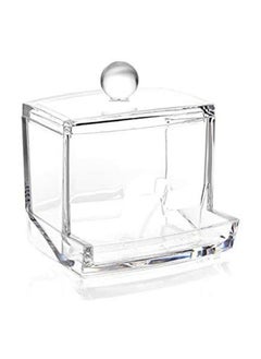 Acrylic Cotton Organizer Box Cosmetic Stick Bathroom Storage Box