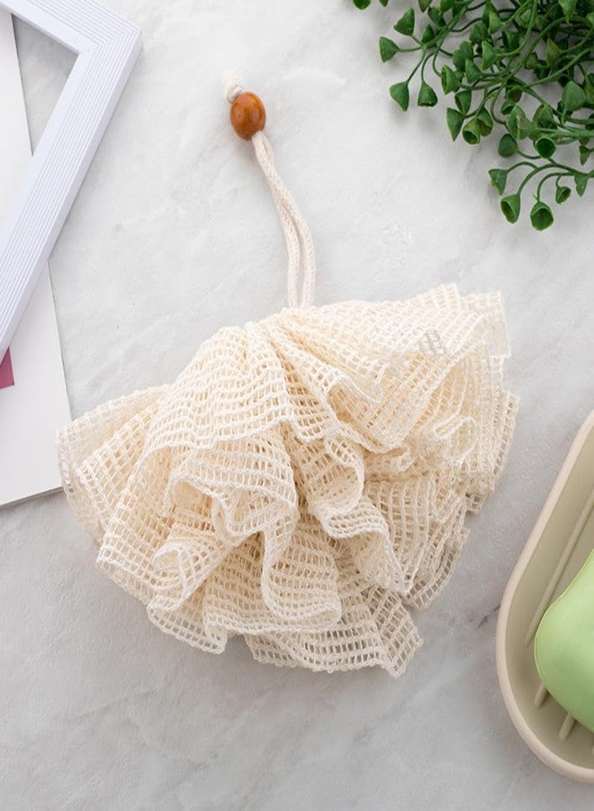 HiKin Ramie Rubbing Bath Bombs Bath Cloth Body Exfoliating Washcloths, Skin Deep Cleansing Bath Body Scrub Foaming Cloth for Shower. - Image 2