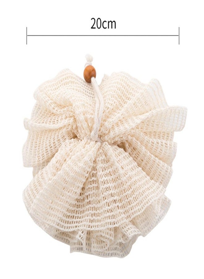 HiKin Ramie Rubbing Bath Bombs Bath Cloth Body Exfoliating Washcloths, Skin Deep Cleansing Bath Body Scrub Foaming Cloth for Shower. - Image 5