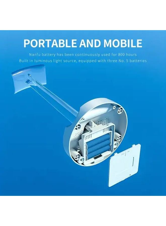 White RGB Headphone Stand With Adjustable Ambient Light For Gaming Desktop - Image 5