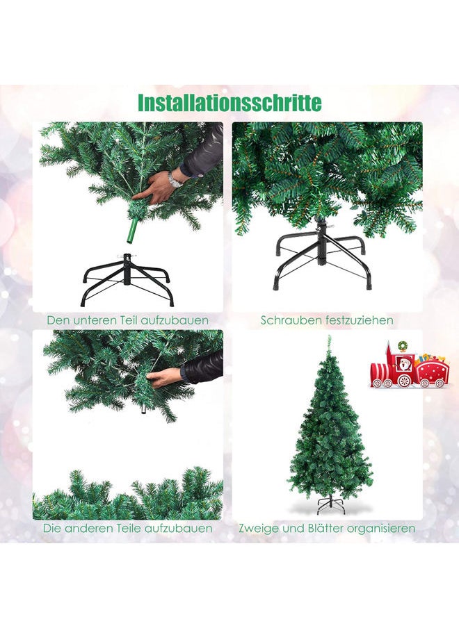 Fir Christmas Tree With Metal Stand