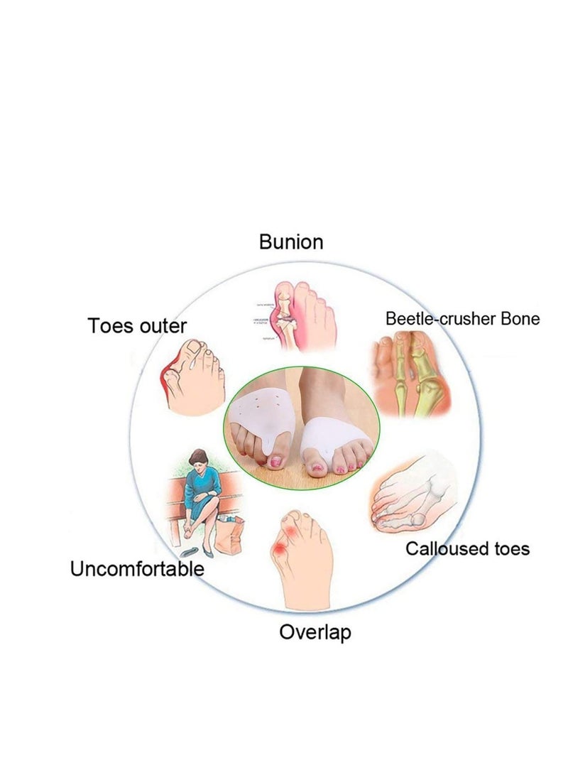 Health Metatarsal Pads of Foot Cushions, Get Pain Relief From Bunions, Blisters, Gout or Arthritis for a More Comfortable Walk - Image 4