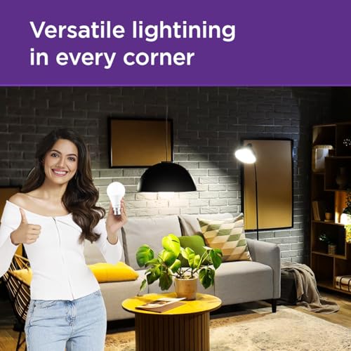 EcoLink 12-Watt LED Bulb |12-Watt LED Bulb For Room & Home | Bulb Base : B22, Colour : Cool Day Light, Pack of 4 - Image 5
