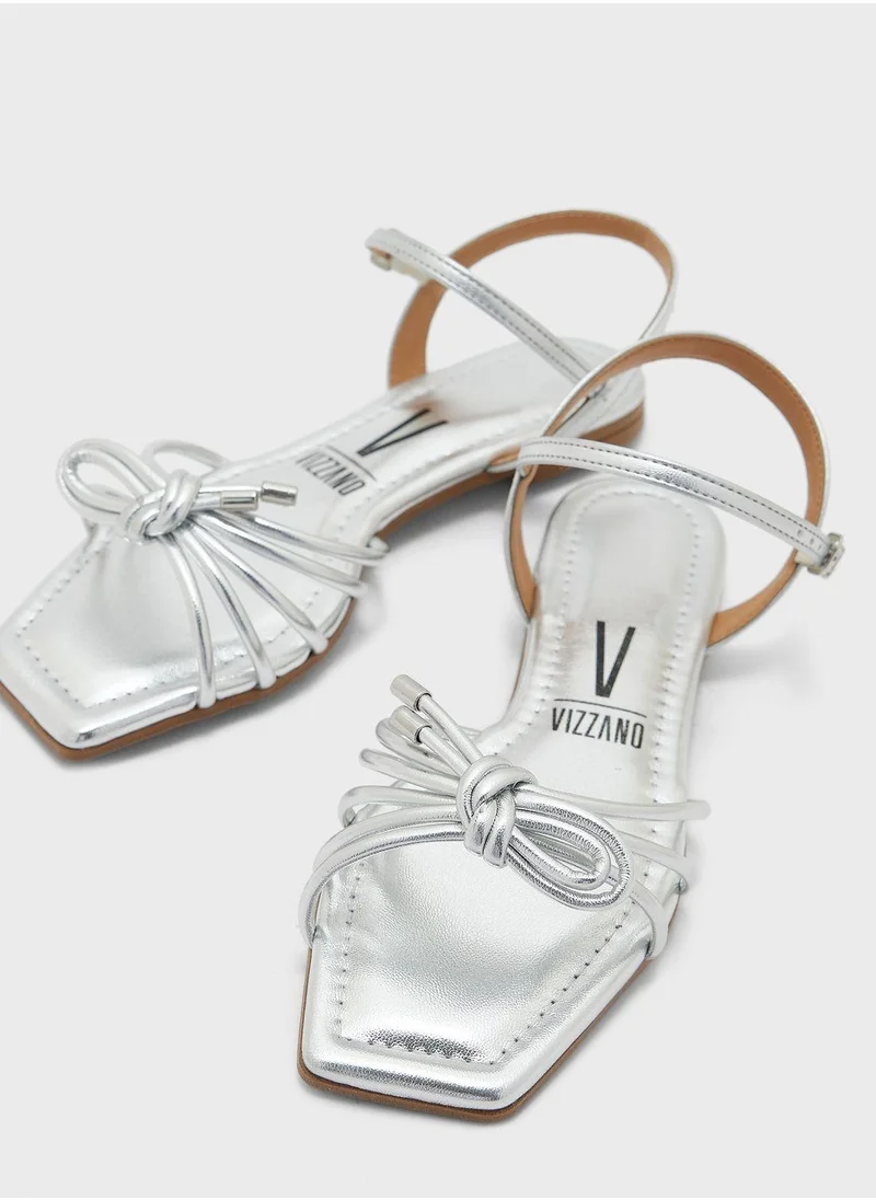 فيزانو Lydia Ankle Strap Low Heel Sandals
