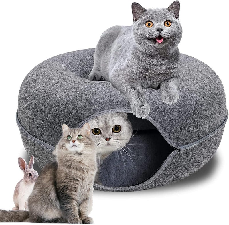 Glaceon Cat Bed, Cat Tent Bed, Comfortable Cat House, Suitable for Deep Sleep in Winter, Portable and Movable Cat Tent, Suitable for Medium Pets || Large Size|| (GL-01) - Image 1