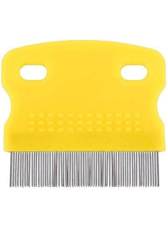 Golden Arrows - Removes Fleas Hair Brush Multifunction For Cats & Dogs - 6x5.5 cm - Image 1