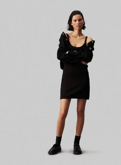 Calvin Klein Jeans Black Mini Dress