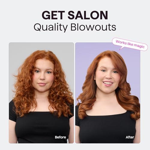 Wavytalk Updated Version Thermal Brush for Blowout Look, Blowout Express 1.5 Inch Ionic Thermal Round Brush Makes Hair Smoother Get Natural Curls, Dual Voltage, Easy to Use - Image 4