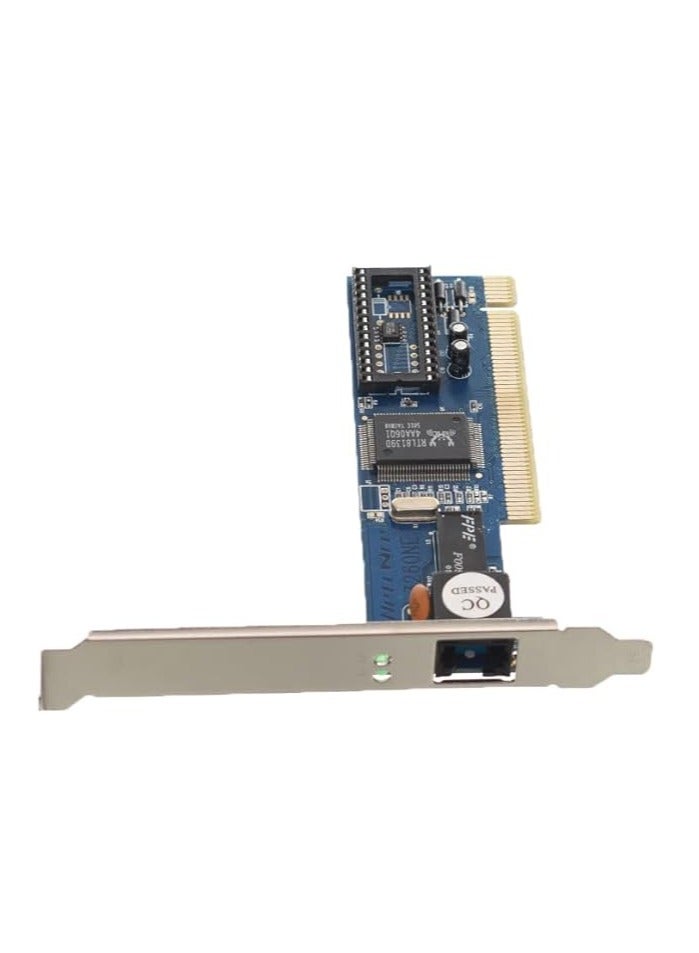 محول شبكة 32-بت PCI 10/100 ميجابت - بطاقة إيثرنت سريعة وموثوقة لأجهزة الكمبيوتر المكتبية