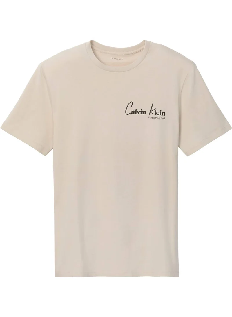 Calvin Klein  Graphic Logo T-Shirt for Men | Best Price UAE