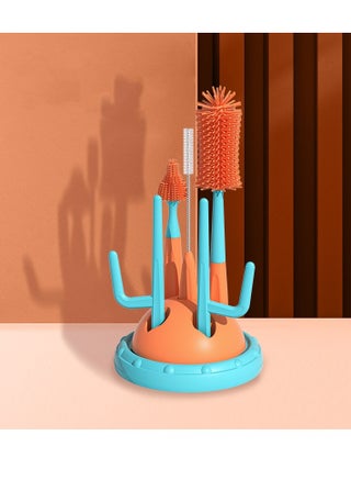 مجموعة فرشاة تنظيف زجاجات الأطفال مع حامل، منظف زجاجات المياه الدوارة 360 درجة، فرشاة تنظيف فجوات الكوب - pzsku/Z1FC46AE93997E1189C04Z/45/1744459974/5fb6035d-3a71-422d-8a4d-1a16f1264ad1