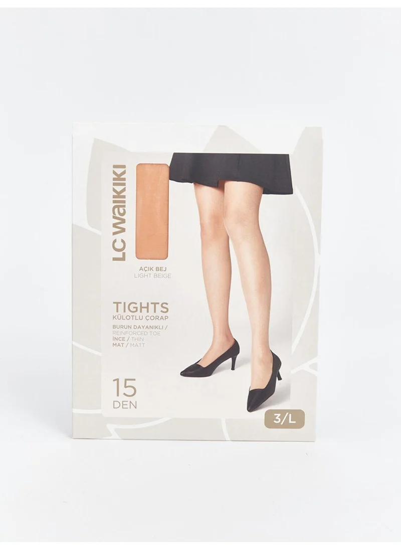 ال سي وايكيكي Dream Black Women's 15 Denier Plain Tights