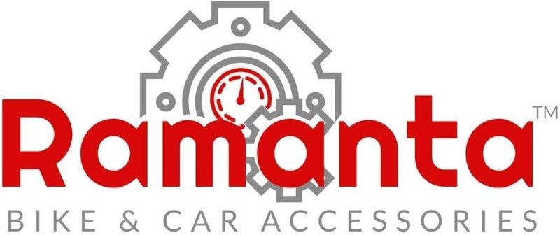 Ramanta Rubber Petrol Car Sticker, 10 X 10 cm, Red Quick assemble - Image 5