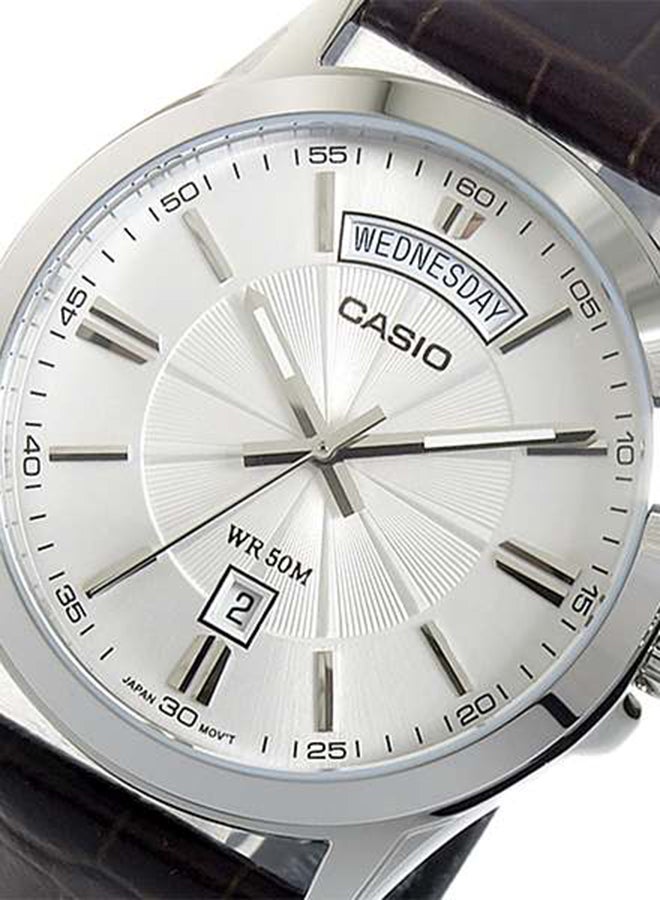 CASIO Men Water Resistant Analog Watch MTP-1370L-7A - Image 3