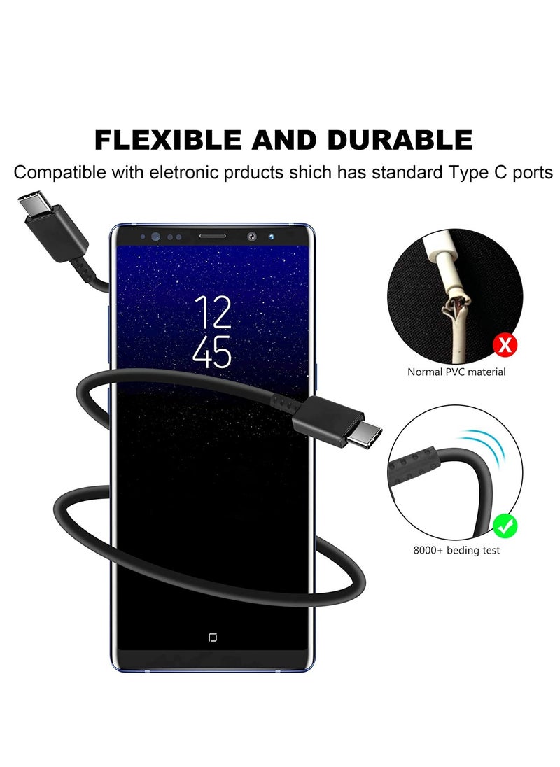 ELTRAZONE - Chargeur Rapide USB C 25W, Adaptateur Secteur Ultra Rapide Chargeur USB C pour Samsung S22, S22+, S22 Ultra, S21, S21FE 5G, S20, S20+, S10, S9, S8, A52, A53, PD 3.0 Chargeur Rapide +1,5 M C au - Image 1